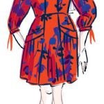 robe Eleanora - Illustration