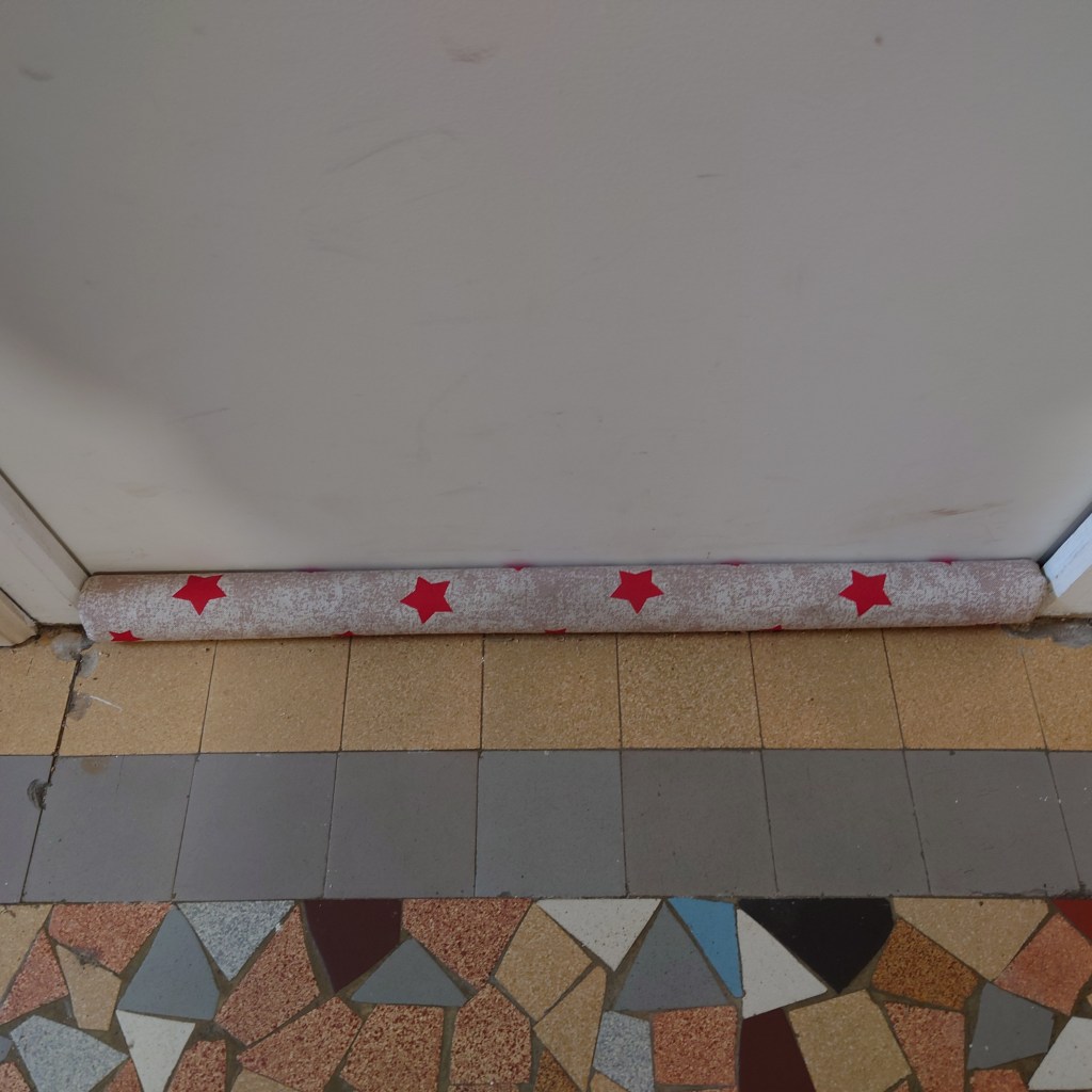 Un nouveau boudin de porte