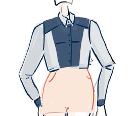 Le chemisier Adelise